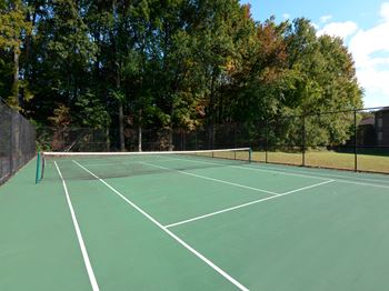 World-Class Tennis Court at Woodsdale Apartments, Abingdon, Maryland